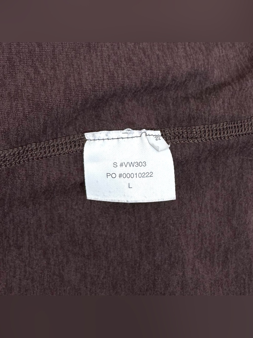 Vuori Performance Jogger Fig Heather Brown Lightweight DreamKnit Size Large - Picture 9 of 9